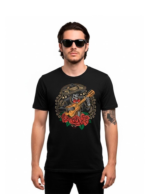 Playera Karani-Art cuello redondo para hombre