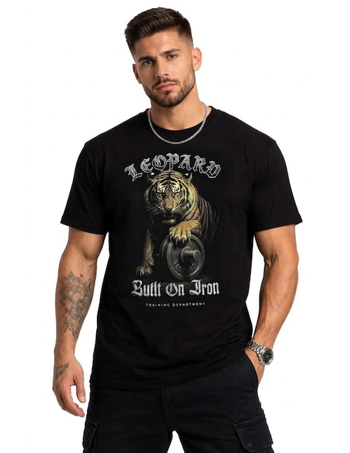 Playera cuello redondo para hombre 1