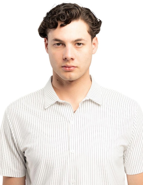Camisa casual manga corta para hombre