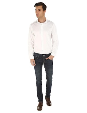 Jeans slim That's It lavado obscuro para hombre