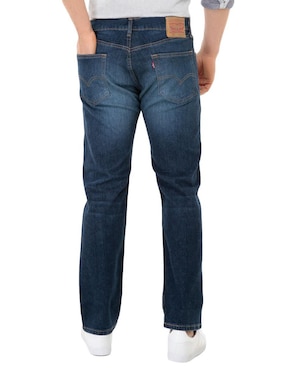 Jeans straight Levi's 505 lavado obscuro para hombre