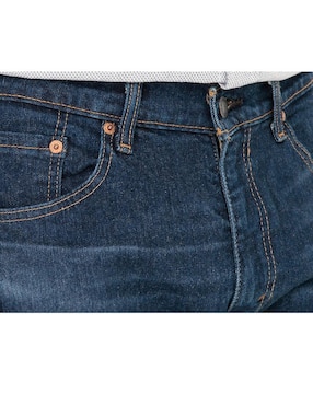 Jeans straight Levi's 505 lavado obscuro para hombre