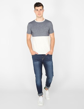Jeans skinny That's It lavado obscuro para hombre