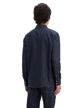 Camisa casual Levi'S de algodón manga larga para hombre