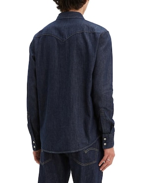Camisa casual Levi'S de algodón manga larga para hombre