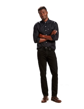 Jeans slim Levi's 511 lavado obscuro para hombre