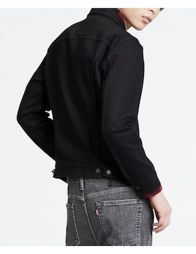 Chamarra casual Levi's de algodón con bolsillos para hombre