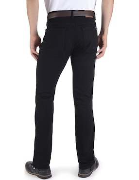 Jeans straight Yale lavado obscuro para hombre