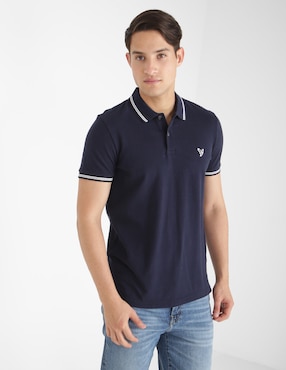 Playera Tipo Polo American Eagle Para Hombre