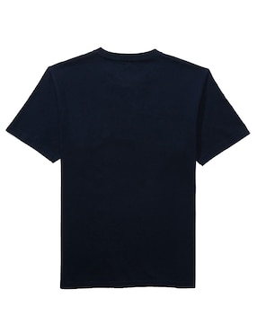 Playera American Eagle cuello henley para hombre