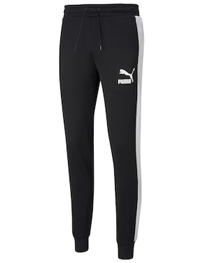 Pants regular Puma con jareta para hombre