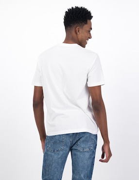 Playera American Eagle cuello henley para hombre
