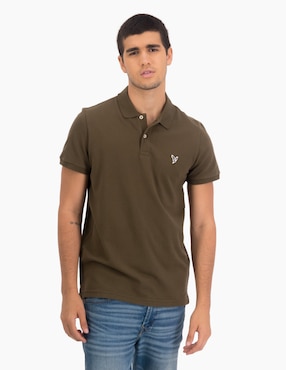 Playera Tipo Polo American Eagle Para Hombre