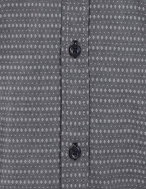 Camisa de vestir Too Good de algodón manga larga para hombre