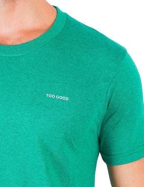 Playera Too Good cuello redondo para hombre