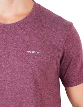 Playera Too Good cuello redondo para hombre