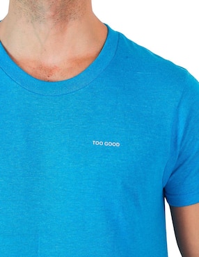 Playera Too Good cuello redondo para hombre