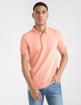 Playera Tipo Polo American Eagle Para Hombre