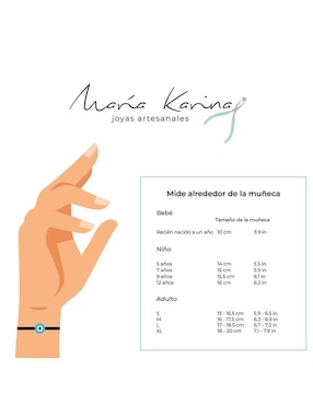 Pulsera María Karina para hombre