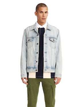 Chamarra Casual Levi's De Algodón Con Bolsillos Para Hombre