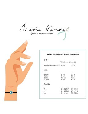 Pulsera María Karina ba53 para hombre