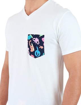 Playera Ocean Slave cuello V para hombre