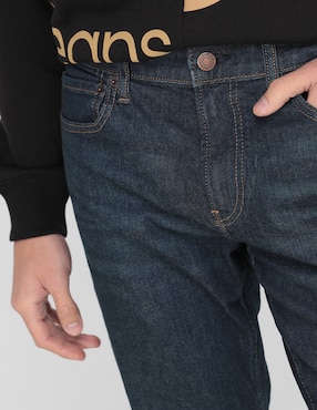Jeans slim Calvin Klein lavado obscuro para hombre