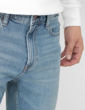 Jeans slim Calvin Klein lavado claro para hombre