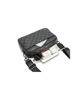 Bolsa bandolera Lab.G de cuero para hombre