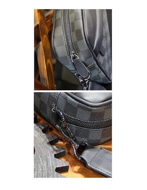 Bolsa bandolera Lab.G de cuero para hombre