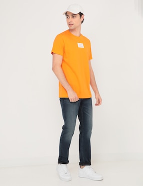 Jeans slim Calvin Klein lavado obscuro para hombre