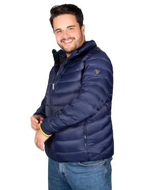 Chamarra casual Greenlander capitonada para hombre