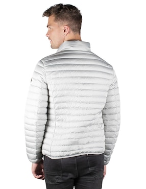 Chamarra casual Greenlander capitonada para hombre