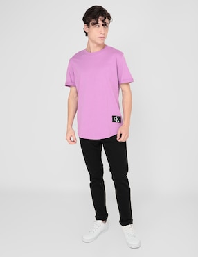 Jeans slim Calvin Klein lavado obscuro para hombre