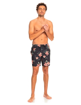 Traje De Baño Quiksilver Con Bolsillos Para Hombre