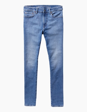 Jeans slim American Eagle lavado deslavado para hombre