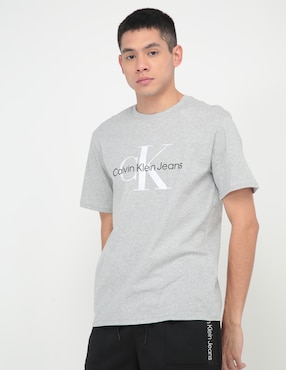 Playera Calvin Klein Cuello Redondo Para Hombre