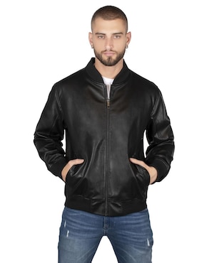 Chamarra casual Greenlander con bolsillos para hombre