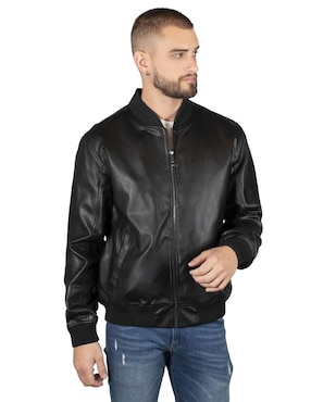 Chamarra casual Greenlander con bolsillos para hombre