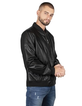 Chamarra casual Greenlander con bolsillos para hombre