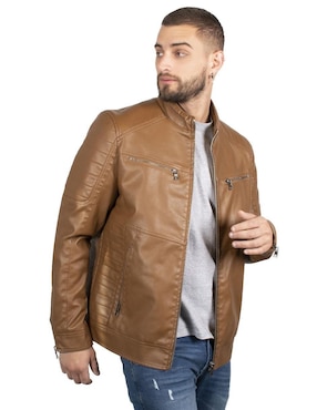 Chamarra Greenlander bolsa con cierre para hombre
