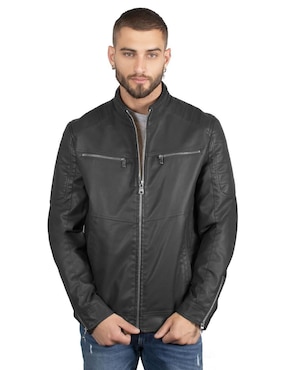 Chamarra casual Greenlander bolsa con cierre para hombre