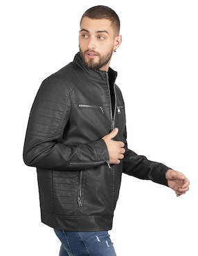 Chamarra casual Greenlander bolsa con cierre para hombre