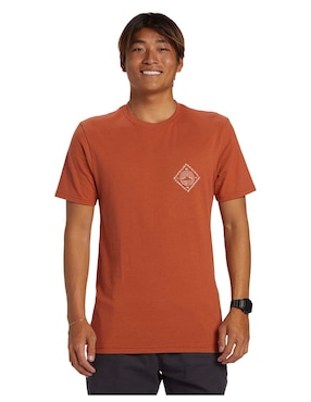 Playera Quiksilver Cuello Redondo Para Hombre