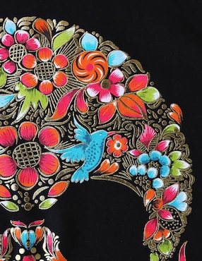 Playera Karani-Art Calavera cuello redondo para hombre