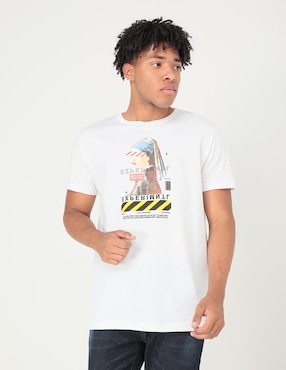 Playera 365 Essential cuello redondo para hombre