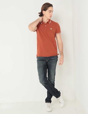 Jeans slim American Eagle deslavado para hombre