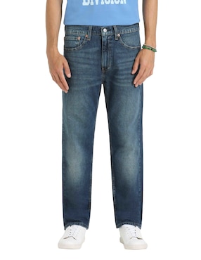 Jeans Straight Levi's 505 Deslavado Para Hombre