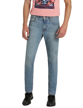 Jeans Slim Levi's 512 Deslavado Para Hombre