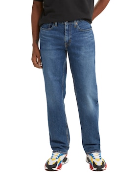 Jeans Straight Levi's 514 Deslavado Para Hombre